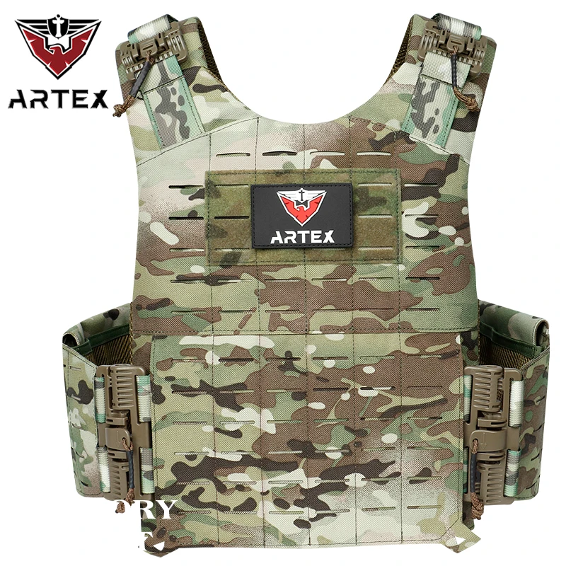 Artex Tactical Vest Quick Release Laser Cut Plate Carrier MOLLE Lightweight 1000D Nylon Hunting Vest Hunting Gear
Artex Tactical Vest Quick Release Laser Cut Plate Carrier MOLLE Lightweight 1000D Nylon Hunting Vest Hunting Gear