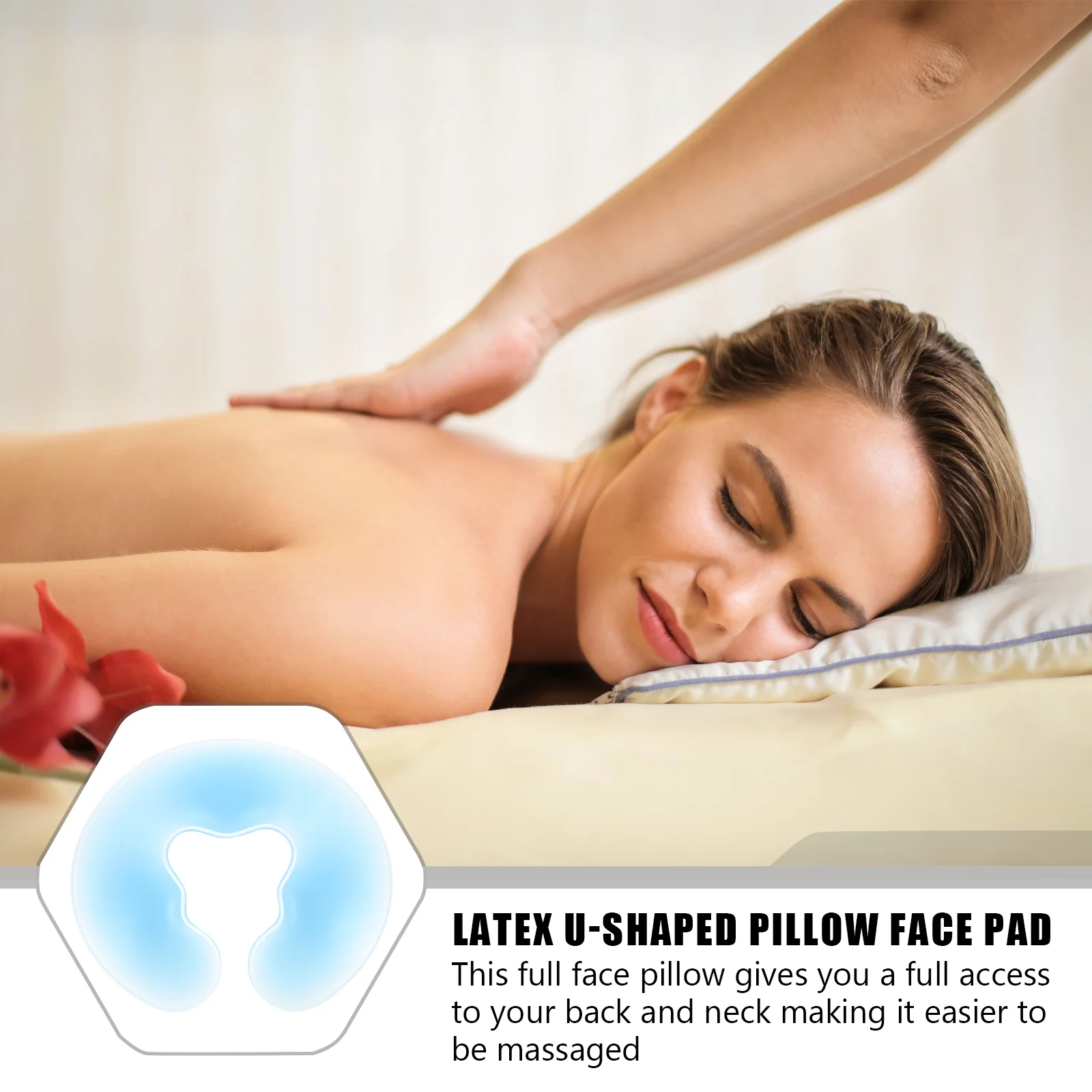 Silicone Face Down Pillow U Shape Spa Salon Massage Cushion Comfortable Rest Pillow for Beauty Salons Spas Clinics Safe
Silicone Face Down Pillow U Shape Spa Salon Massage Cushion Comfortable Rest Pillow for Beauty Salons Spas Clinics Safe