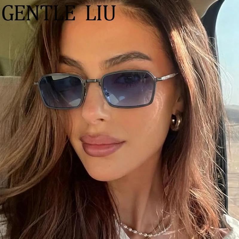 Small Frame Y2K Punk Polygon Sunglasses Women 2026 Luxury Brand Vintage Metal Rectangle Sun Glasses Lady Classic Outdoor Shades
Small Frame Y2K Punk Polygon Sunglasses Women 2026 Luxury Brand Vintage Metal Rectangle Sun Glasses Lady Classic Outdoor Shades