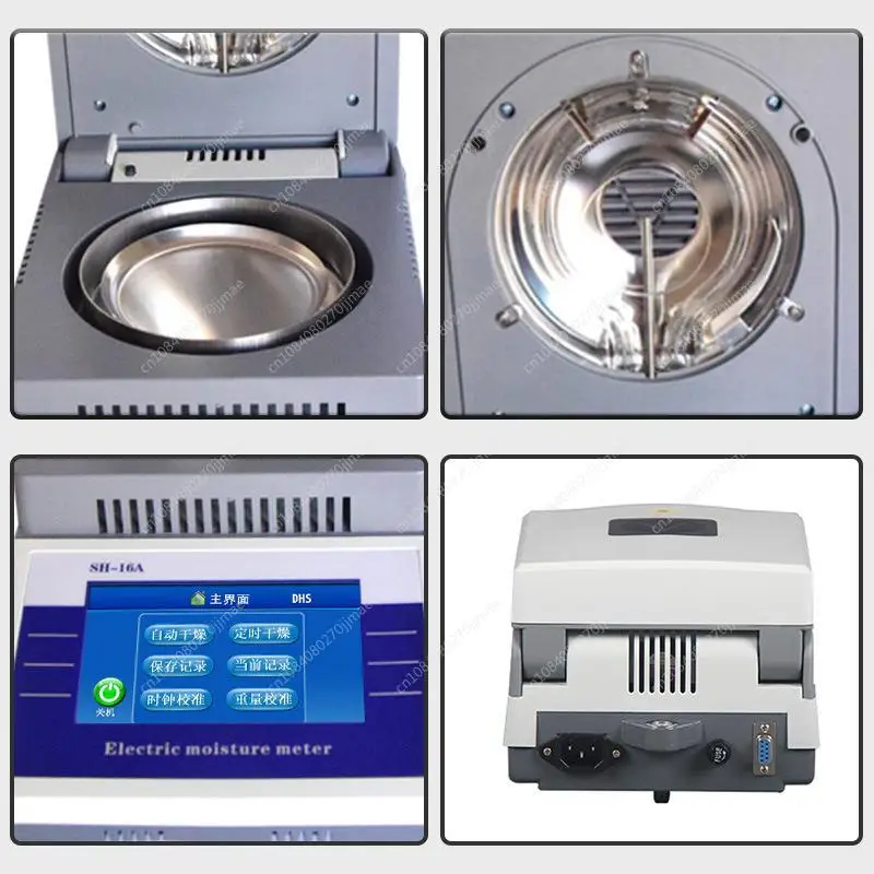 For Laboratory Halogen Heating, Lab Moisture Tester, 110g, 0.001g High Precision Touch Screen Moisture Analyzer
For Laboratory Halogen Heating, Lab Moisture Tester, 110g, 0.001g High Precision Touch Screen Moisture Analyzer