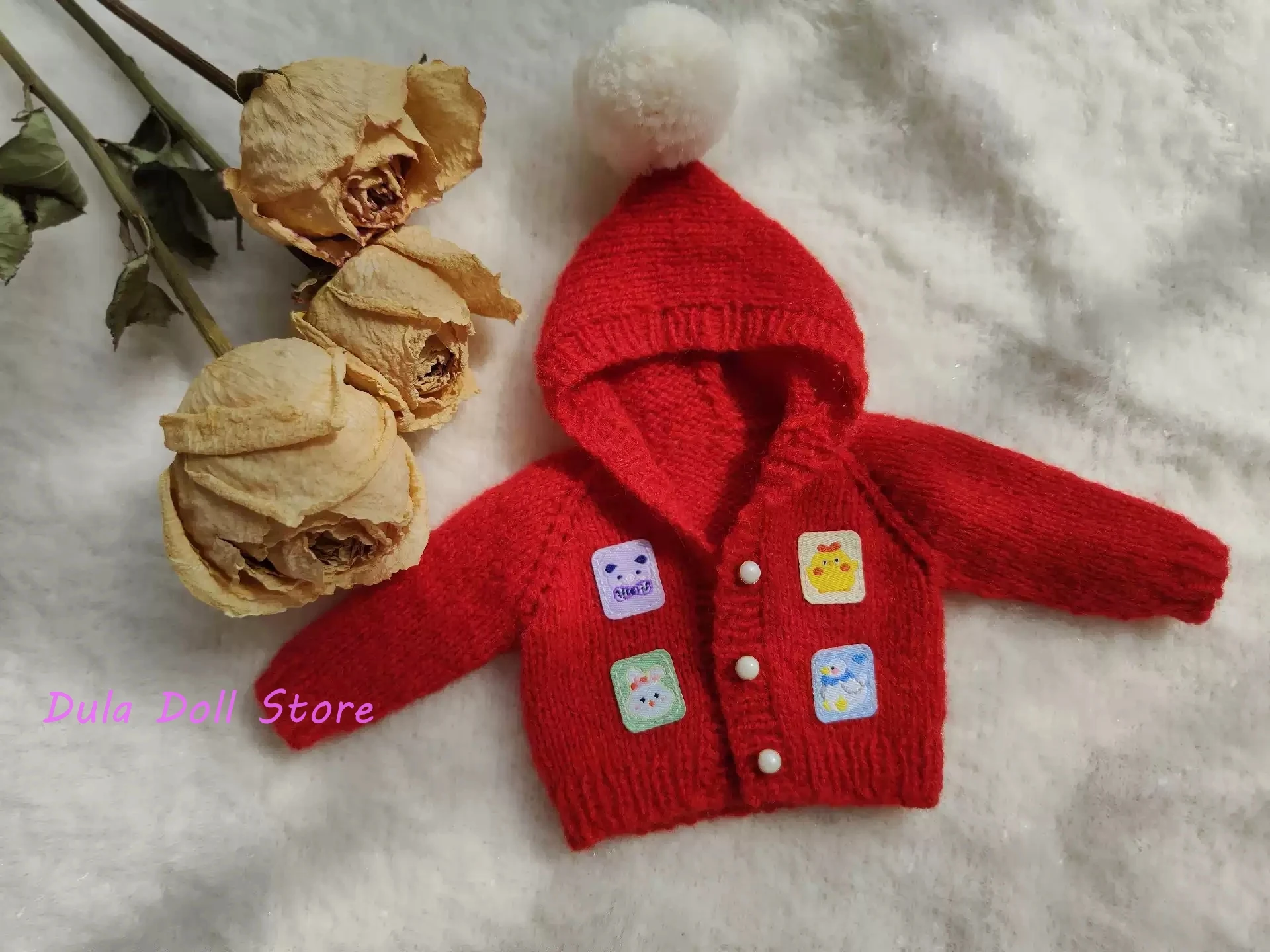 Одежда для кукол Dula, платье, свитер с капюшоном и ручной вышивкой Blythe Qbaby ob24 ob22 1/6, 6 очков
Одежда для кукол Dula, платье, свитер с капюшоном и ручной вышивкой Blythe Qbaby ob24 ob22 1/6, 6 очков