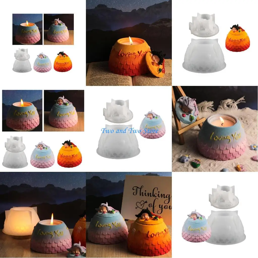 HX6F Storage Box Resin Silicone Mold Jewelry Mould Mermaids DIY Ornament
HX6F Storage Box Resin Silicone Mold Jewelry Mould Mermaids DIY Ornament