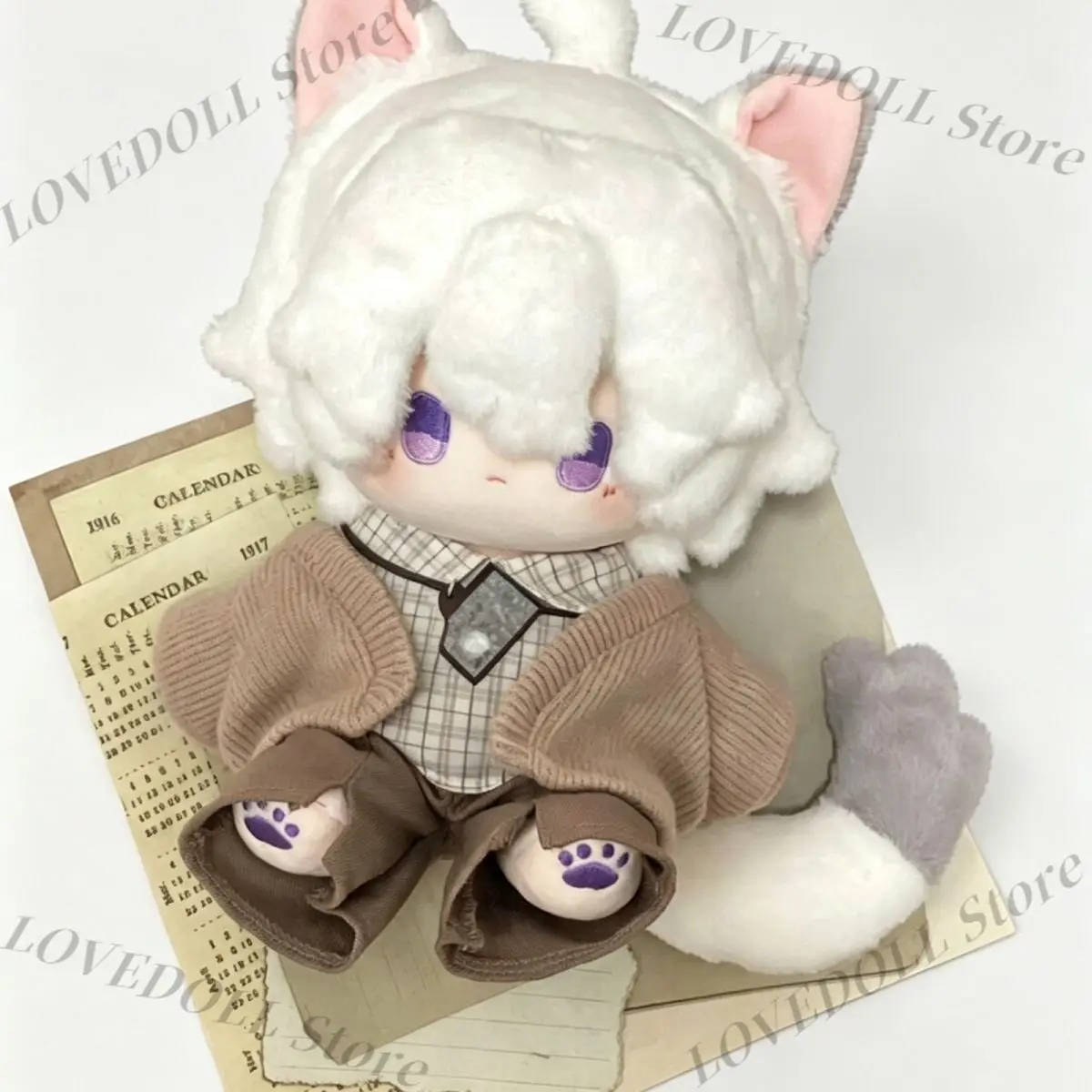 Anime 20cm Plushie Zenless Zone Zero Seth Lowell Doll Cartoon Game Ear Tail Skeleton Body Dress Up Clothes Plush Stuffed Toys
Anime 20cm Plushie Zenless Zone Zero Seth Lowell Doll Cartoon Game Ear Tail Skeleton Body Dress Up Clothes Plush Stuffed Toys