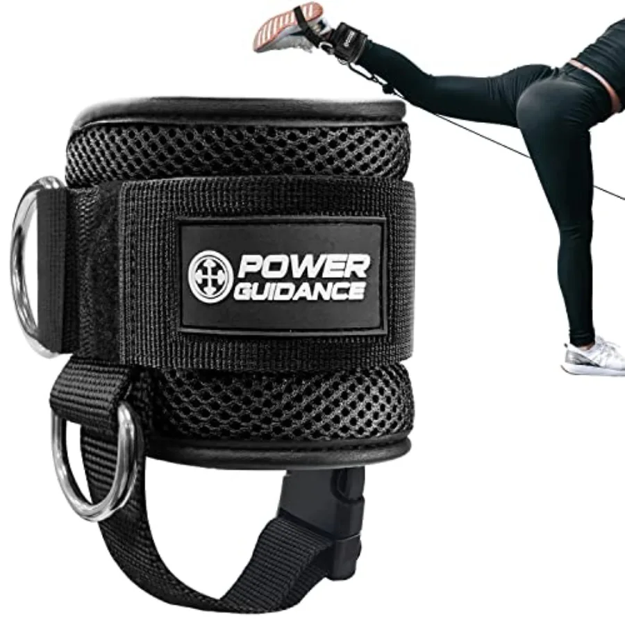 Ankle Strap for Cable Machine Professional Kickback Ankle Strap for Glute Workouts, Leg Extensions - Adjustable Strap with D-Ri
Ankle Strap for Cable Machine Professional Kickback Ankle Strap for Glute Workouts, Leg Extensions - Adjustable Strap with D-Ri