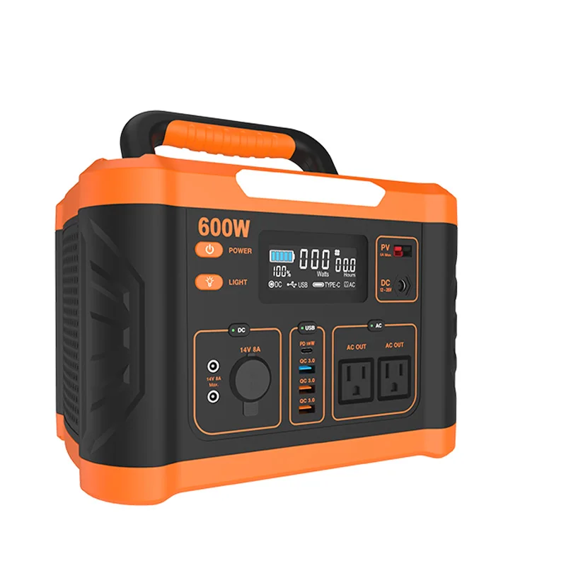 600W all-in-one portable outdoor adventure power station
600W all-in-one portable outdoor adventure power station