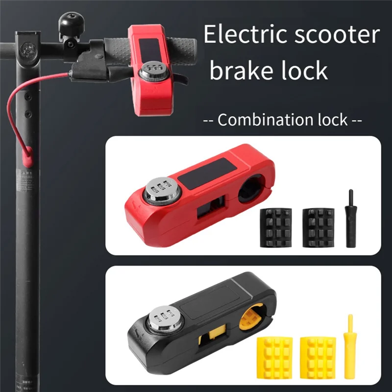 CGDS-E-Scooter Grip Lock Security Safety Locks Handlebar Handset Brake Lever Disc Locking For Xiaomi M365 PRO Black Easy Install
CGDS-E-Scooter Grip Lock Security Safety Locks Handlebar Handset Brake Lever Disc Locking For Xiaomi M365 PRO Black Easy Install