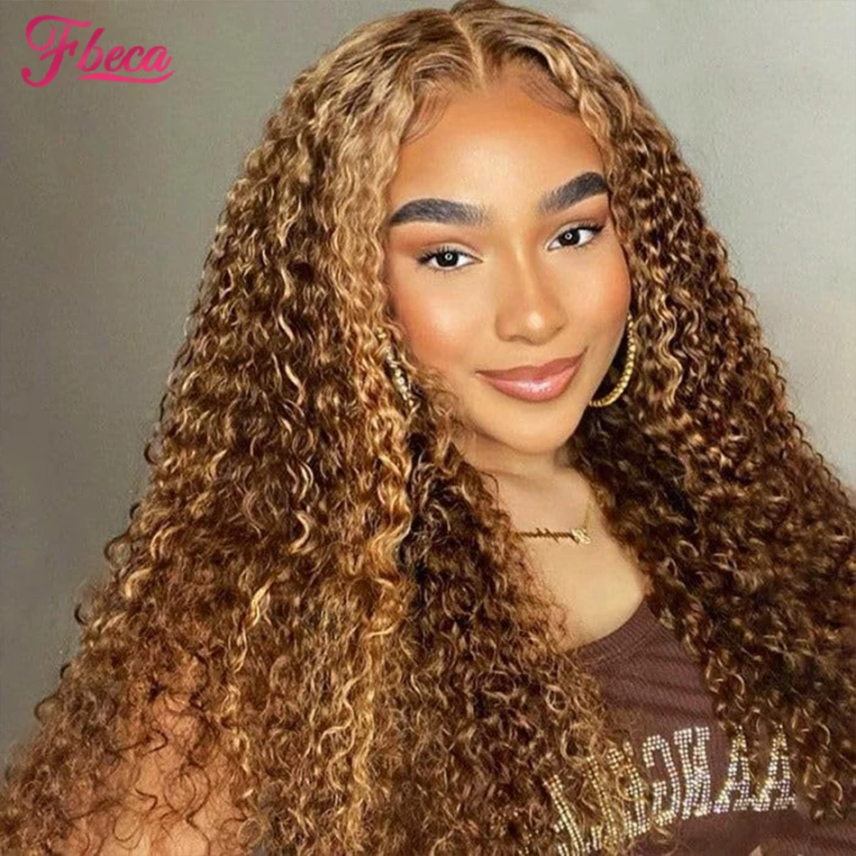 Highlight Kinky Curly Preplucked Lace Frontal Wig 180% Density Brazilian Human Hair Wig 13x4 Lace Front Human Hair Wig For Women
Highlight Kinky Curly Preplucked Lace Frontal Wig 180% Density Brazilian Human Hair Wig 13x4 Lace Front Human Hair Wig For Women
