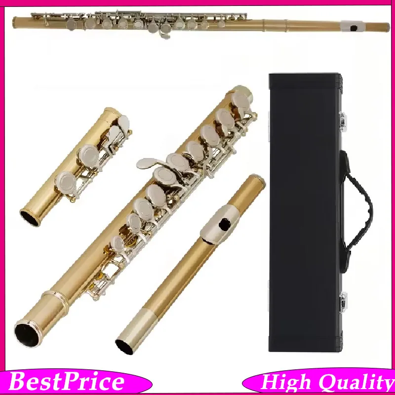 SLADE Concert Dominator Series – 16-Hole Cupronickel Silver-Plated Professional Flute with Hard Case & Cleaning Kit
SLADE Concert Dominator Series – 16-Hole Cupronickel Silver-Plated Professional Flute with Hard Case & Cleaning Kit