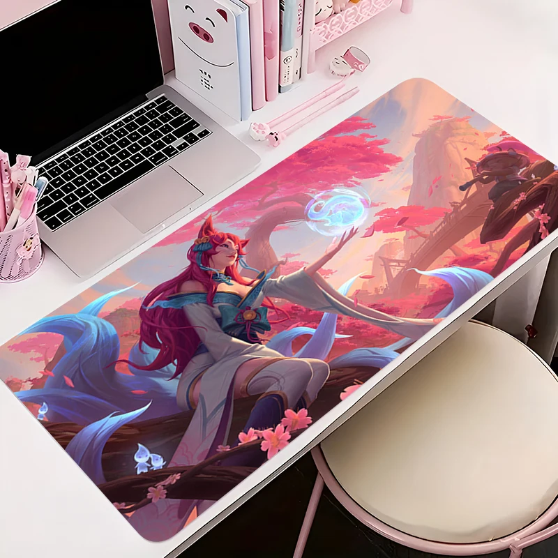 Mouse Pad Office PC Accessories Keyboard Mat Anime Pattern Anti-slip Rubber HD L-league Of Legends Ahri Mousepad Gamer Desk Mat
Mouse Pad Office PC Accessories Keyboard Mat Anime Pattern Anti-slip Rubber HD L-league Of Legends Ahri Mousepad Gamer Desk Mat
