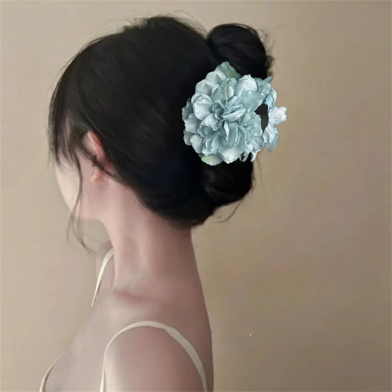 Flower hairpin grab clip back of head shark clip female high-end head flower simulation flower headgear seaside hair accessories
Flower hairpin grab clip back of head shark clip female high-end head flower simulation flower headgear seaside hair accessories