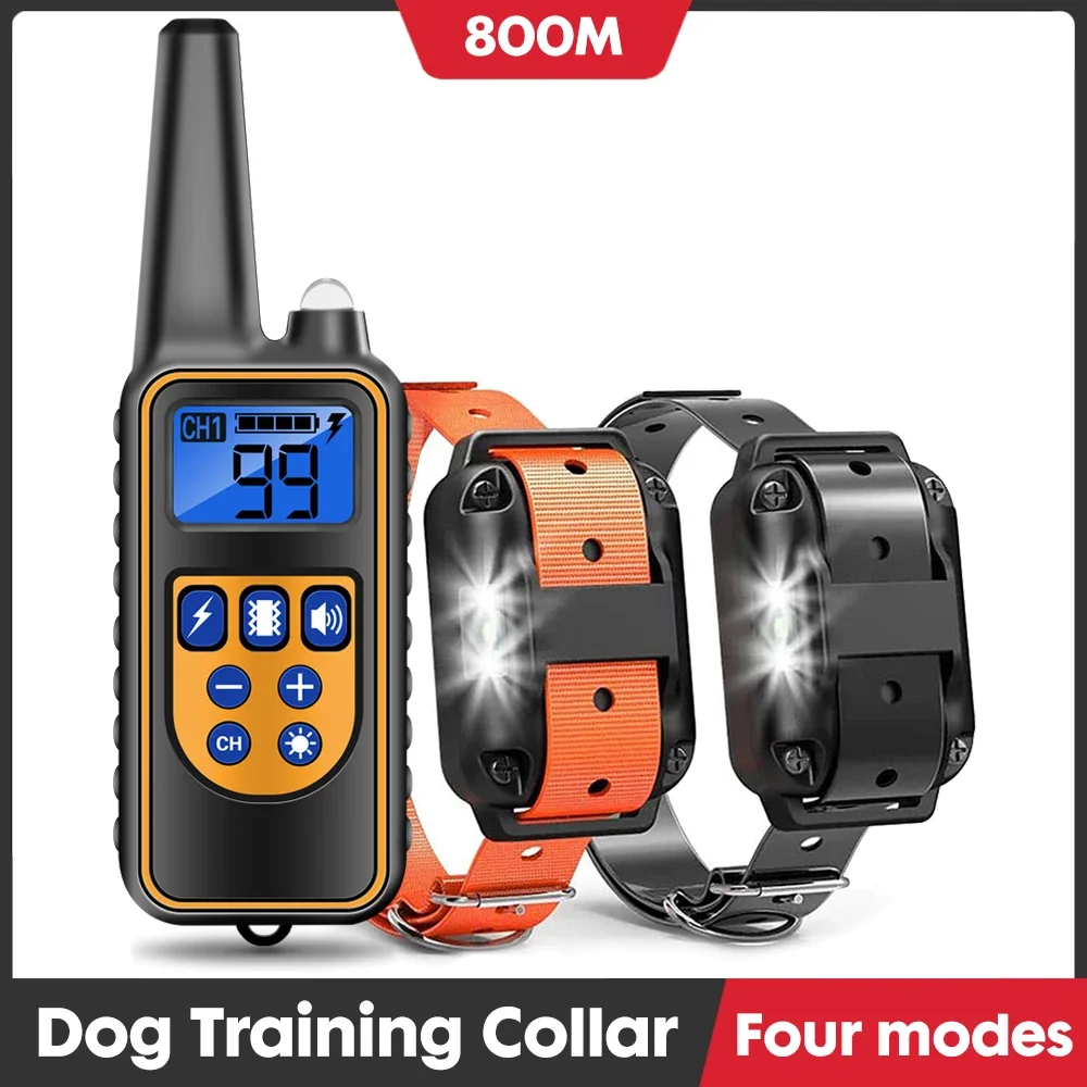 Electric Dog Training Collar Dog Anti Bark Waterproof Rechargeable Pet Remote Control For All Size Shock Vibration Sound
Electric Dog Training Collar Dog Anti Bark Waterproof Rechargeable Pet Remote Control For All Size Shock Vibration Sound
