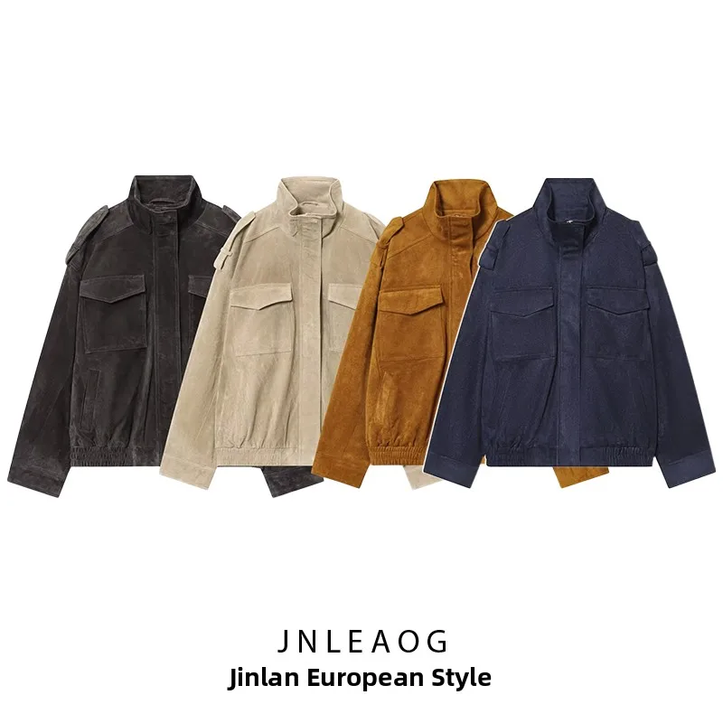 JNLEAOG Autumn New Fashion Velvet Leather Jacket Women's Stylish Versatile Outerwear Polyester Long Sleeve Zipper Closure
JNLEAOG Autumn New Fashion Velvet Leather Jacket Women's Stylish Versatile Outerwear Polyester Long Sleeve Zipper Closure