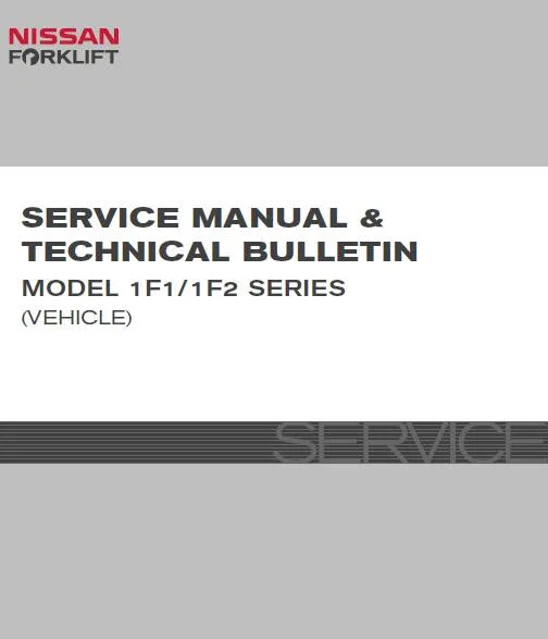 AutoDVD ForkLift Service Manual 11-2013 For NISSAN
AutoDVD ForkLift Service Manual 11-2013 For NISSAN
