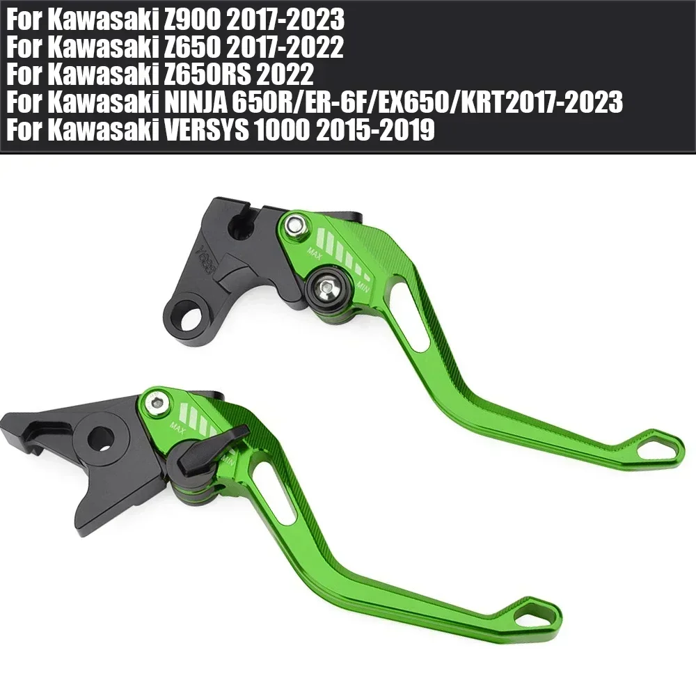 Z900 2017-2023 Brake Clutch Levers For Kawasaki Z650 ZX400RR ZX400R Z650RS NINJA 650R ER-6F EX650/KRT VERSYS 1000 650 VULCAN/S 
Z900 2017-2023 Brake Clutch Levers For Kawasaki Z650 ZX400RR ZX400R Z650RS NINJA 650R ER-6F EX650/KRT VERSYS 1000 650 VULCAN/S