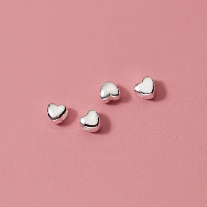 TrustDavis Real 925 Sterling Silver Sweet Small Heart Separator Bead DIY Fit Bracelet Necklace Accessories Women Jewelry DZ774
TrustDavis Real 925 Sterling Silver Sweet Small Heart Separator Bead DIY Fit Bracelet Necklace Accessories Women Jewelry DZ774