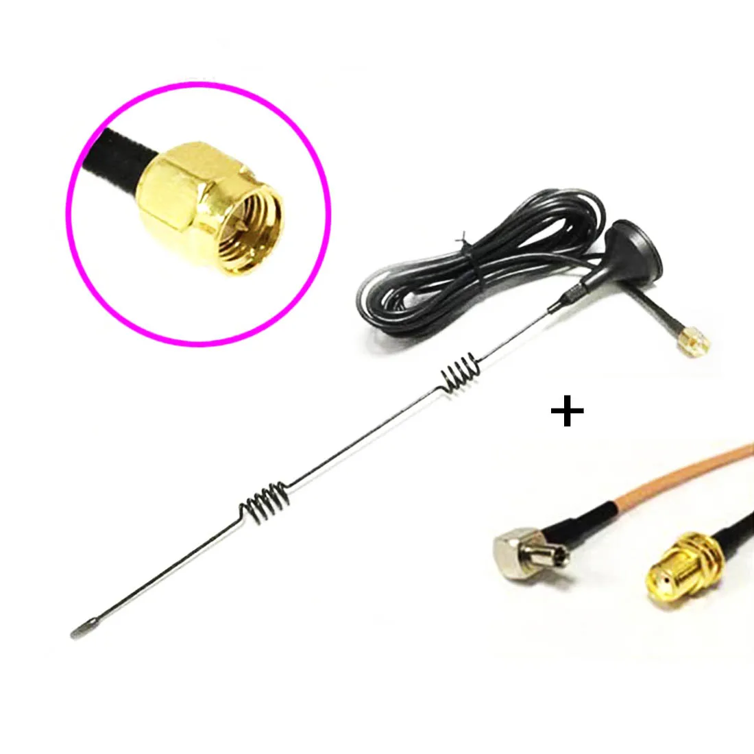 800/850/900/1800/1900/2170 3G Antenna 5dBi Magnetic Base 3m Extension SMA Male + CRC9/TS9 Cable Adapter
800/850/900/1800/1900/2170 3G Antenna 5dBi Magnetic Base 3m Extension SMA Male + CRC9/TS9 Cable Adapter