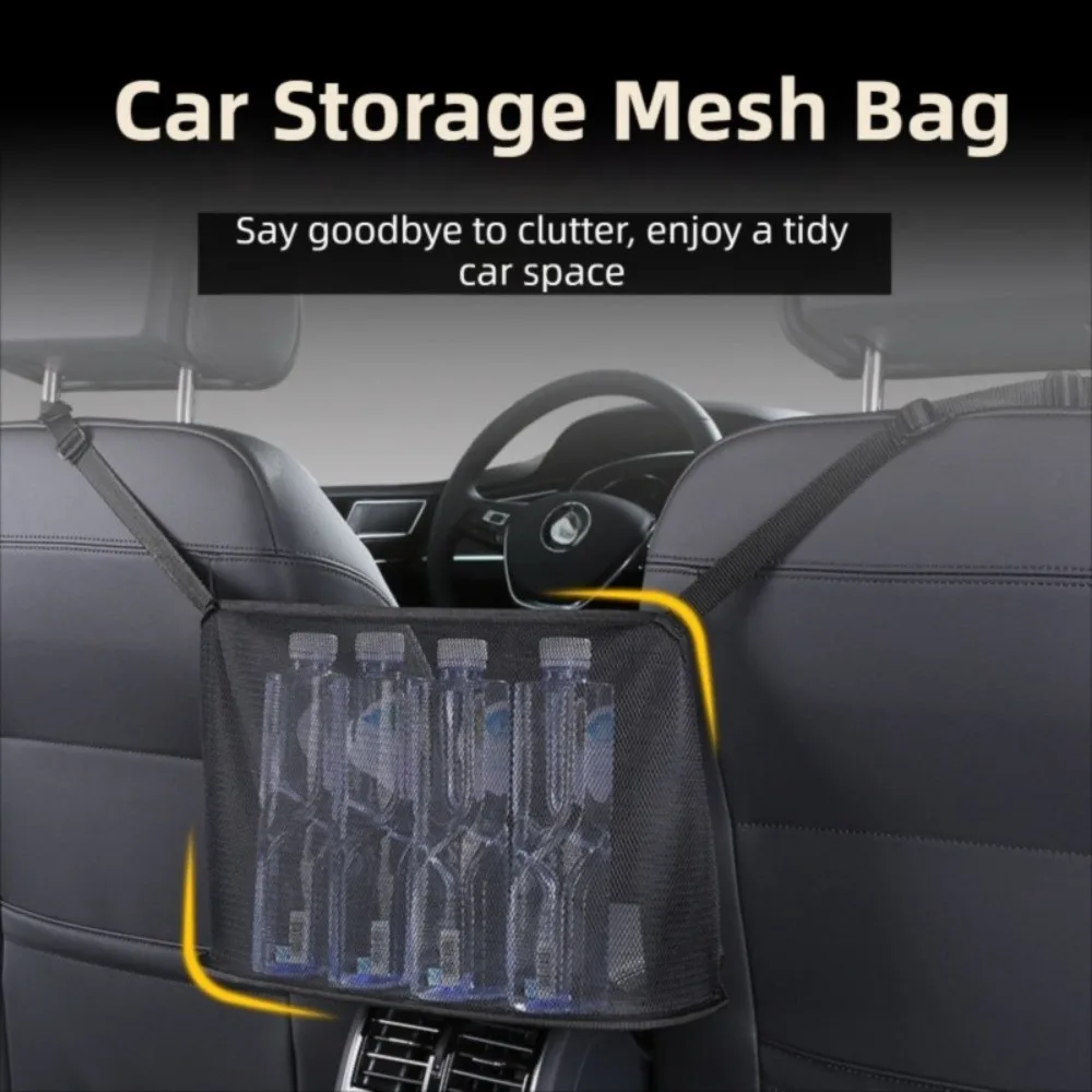 Large Capacity Car Seat Mesh Bag Convenient Hanging Mesh Storage Net Pocket Spacious Adjustable Handbag Purse Organizer Auto
Large Capacity Car Seat Mesh Bag Convenient Hanging Mesh Storage Net Pocket Spacious Adjustable Handbag Purse Organizer Auto
