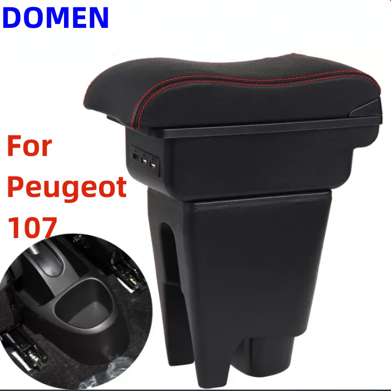 For Peugeot 107 Armrest For Toyota Aygo BJ For Citroen C1 armrest box Interior Parts special Storage box with USB LED light
For Peugeot 107 Armrest For Toyota Aygo BJ For Citroen C1 armrest box Interior Parts special Storage box with USB LED light