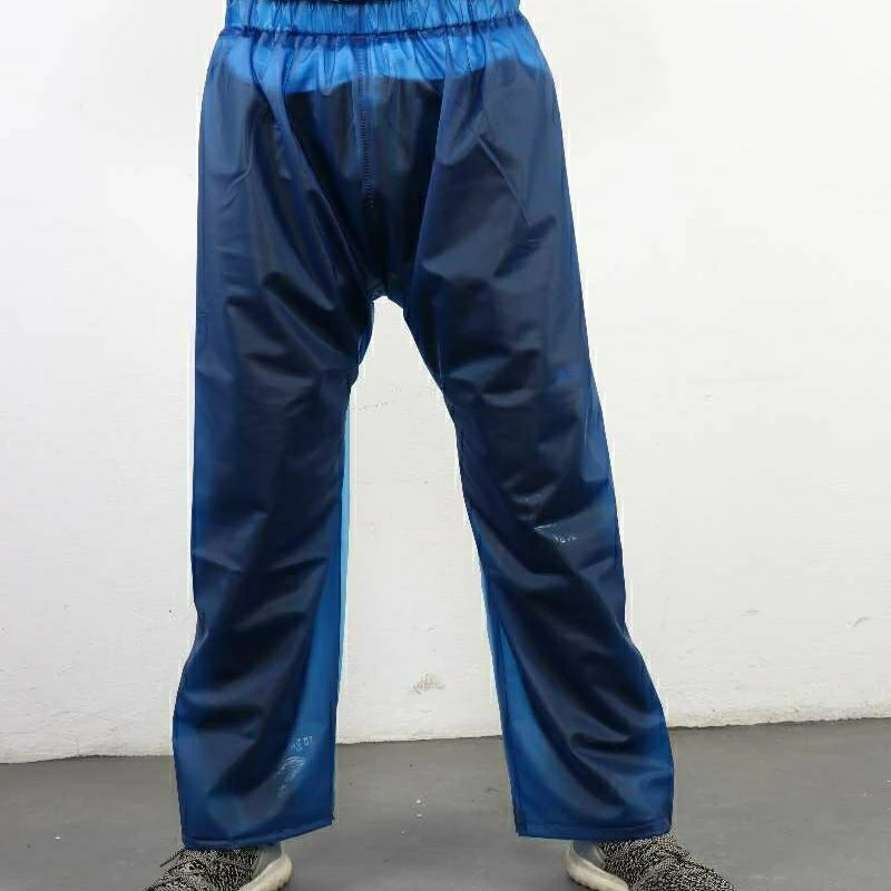 Large Size Man's Navy Blue Pants Thick Anti Fouling Elastic Waist Waterproof Trousers 40Micron Impermeable And Rainproof Pants
Large Size Man's Navy Blue Pants Thick Anti Fouling Elastic Waist Waterproof Trousers 40Micron Impermeable And Rainproof Pants