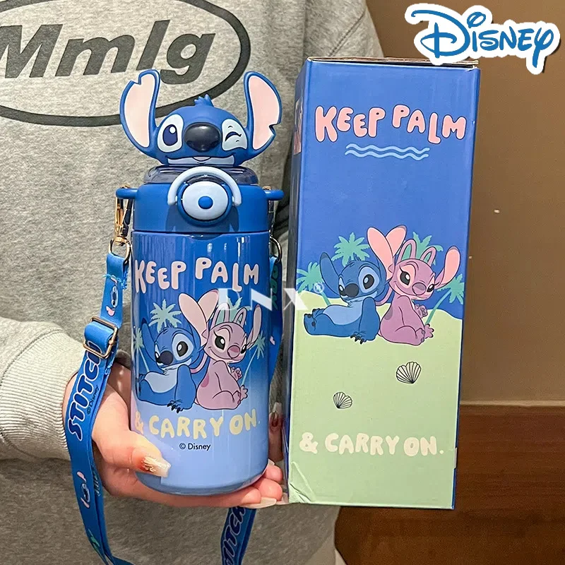 Disney Lilo & Stitch 600 мл мультфильм анимация термос большой емкости милая бутылка для воды из нержавеющей стали портативная соломенная чашка подарок
Disney Lilo & Stitch 600 мл мультфильм анимация термос большой емкости милая бутылка для воды из нержавеющей стали портативная соломенная чашка подарок