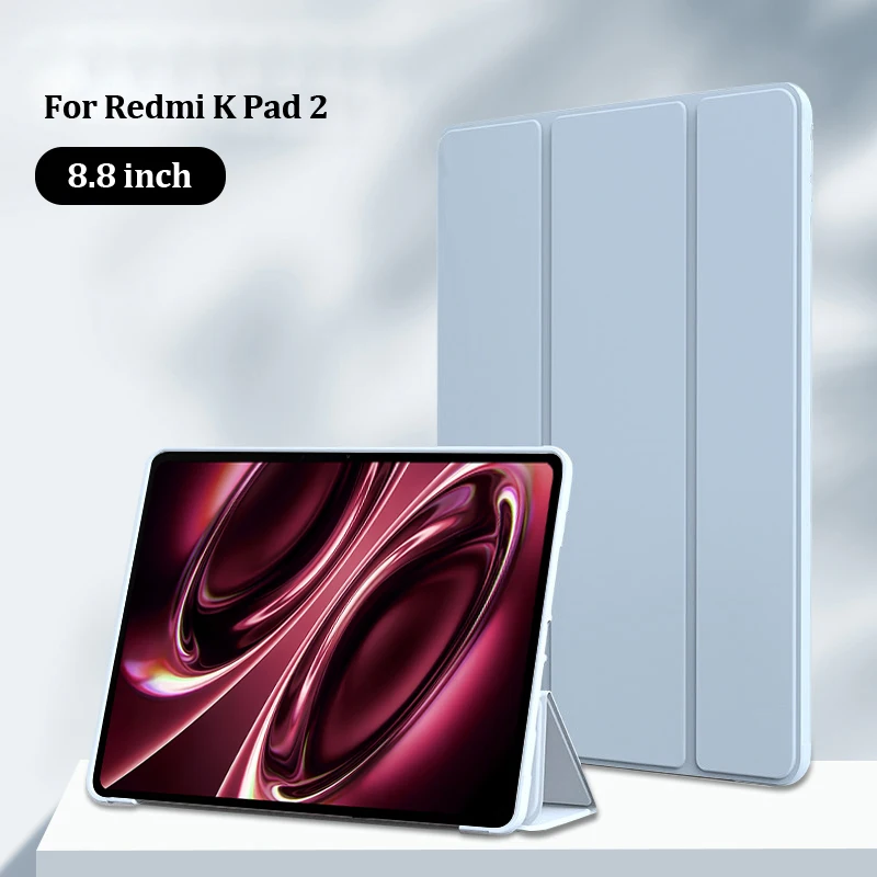 For Redmi K Pad 2 Case 8.8" Trifold PU Leaher Soft TPU Back Stand Tablet Shell For Xiaomi Redmi K Pad 2 8.8 inch 2026 Case Coque
For Redmi K Pad 2 Case 8.8" Trifold PU Leaher Soft TPU Back Stand Tablet Shell For Xiaomi Redmi K Pad 2 8.8 inch 2026 Case Coque