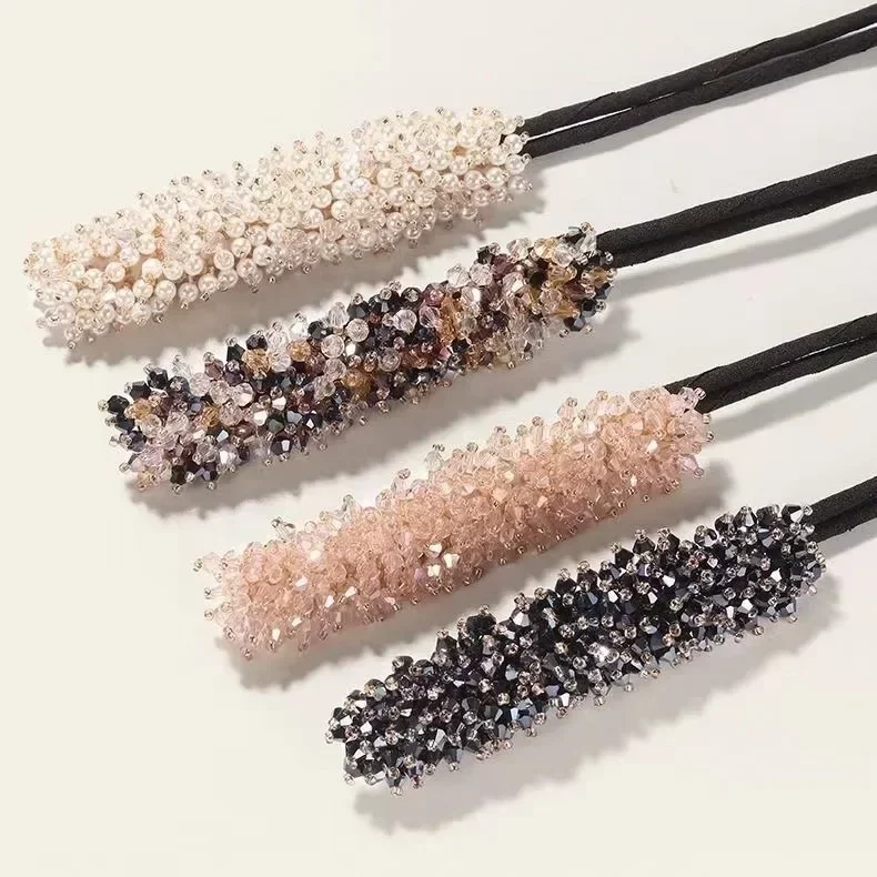 Модные аксессуары для волос: женская заколка-бант с жемчугом, черная заколка для волос
Модные аксессуары для волос: женская заколка-бант с жемчугом, черная заколка для волос