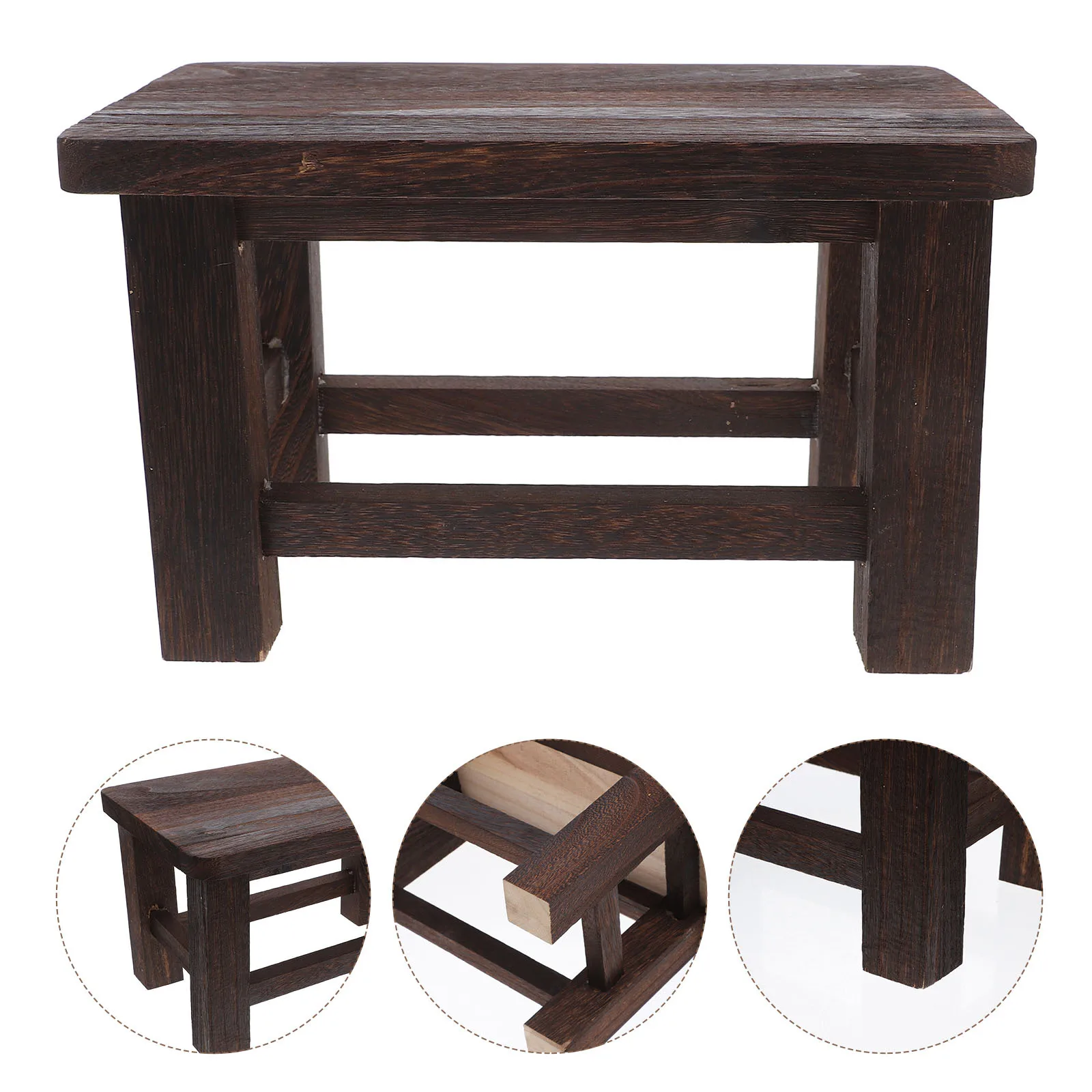 1pc Wooden Shoe Changing Stool Solid Wood Small Step Stool For Adults Bathroom Garden Entrance Vintage Style
1pc Wooden Shoe Changing Stool Solid Wood Small Step Stool For Adults Bathroom Garden Entrance Vintage Style