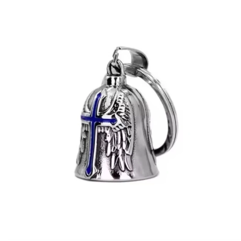 Vintage Bell Drip Oil Cross Pendant Motorcycle Clock Necklace Bicycle Riding Motorcycle Wind Feather Wings Angel Necklace
Vintage Bell Drip Oil Cross Pendant Motorcycle Clock Necklace Bicycle Riding Motorcycle Wind Feather Wings Angel Necklace