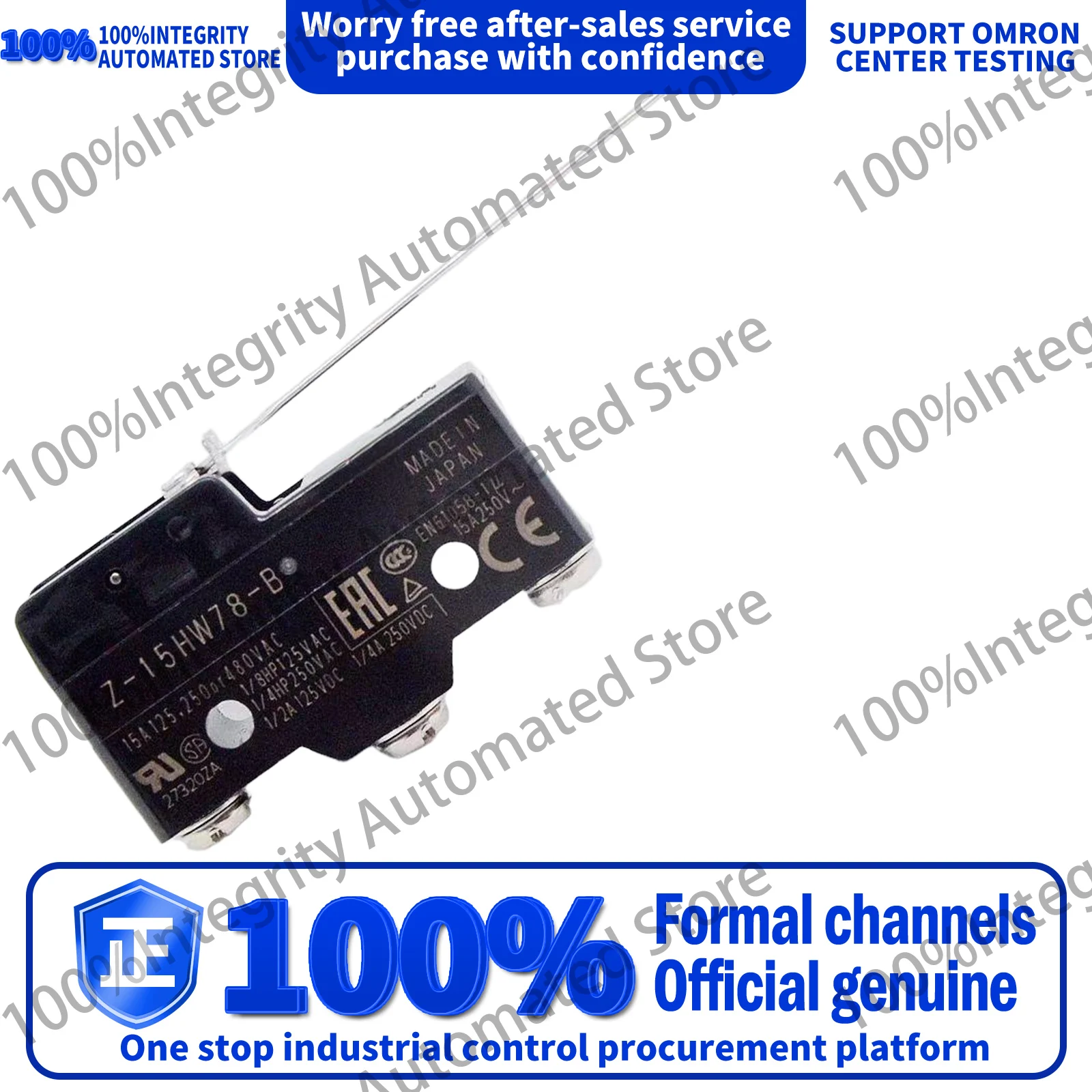 Z-15HW24-B Z-15HW52-B Z-15HW78-B 100% Brand new genuine product Travel micro switch
Z-15HW24-B Z-15HW52-B Z-15HW78-B 100% Brand new genuine product Travel micro switch