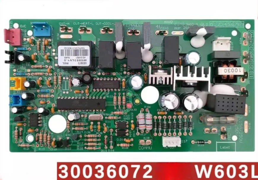 Outdoor Control Board 30036072 W603L W6053LV1.0 For Gree Ceiling Cassette Air Conditioner Main Circuit Board
Outdoor Control Board 30036072 W603L W6053LV1.0 For Gree Ceiling Cassette Air Conditioner Main Circuit Board