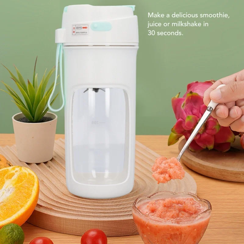 500ml Portable Blender Cup Miniature Juicer Cup Multifunctional Automatic USB Blender Cup With Straw For Shakes Smoothies Juice
500ml Portable Blender Cup Miniature Juicer Cup Multifunctional Automatic USB Blender Cup With Straw For Shakes Smoothies Juice