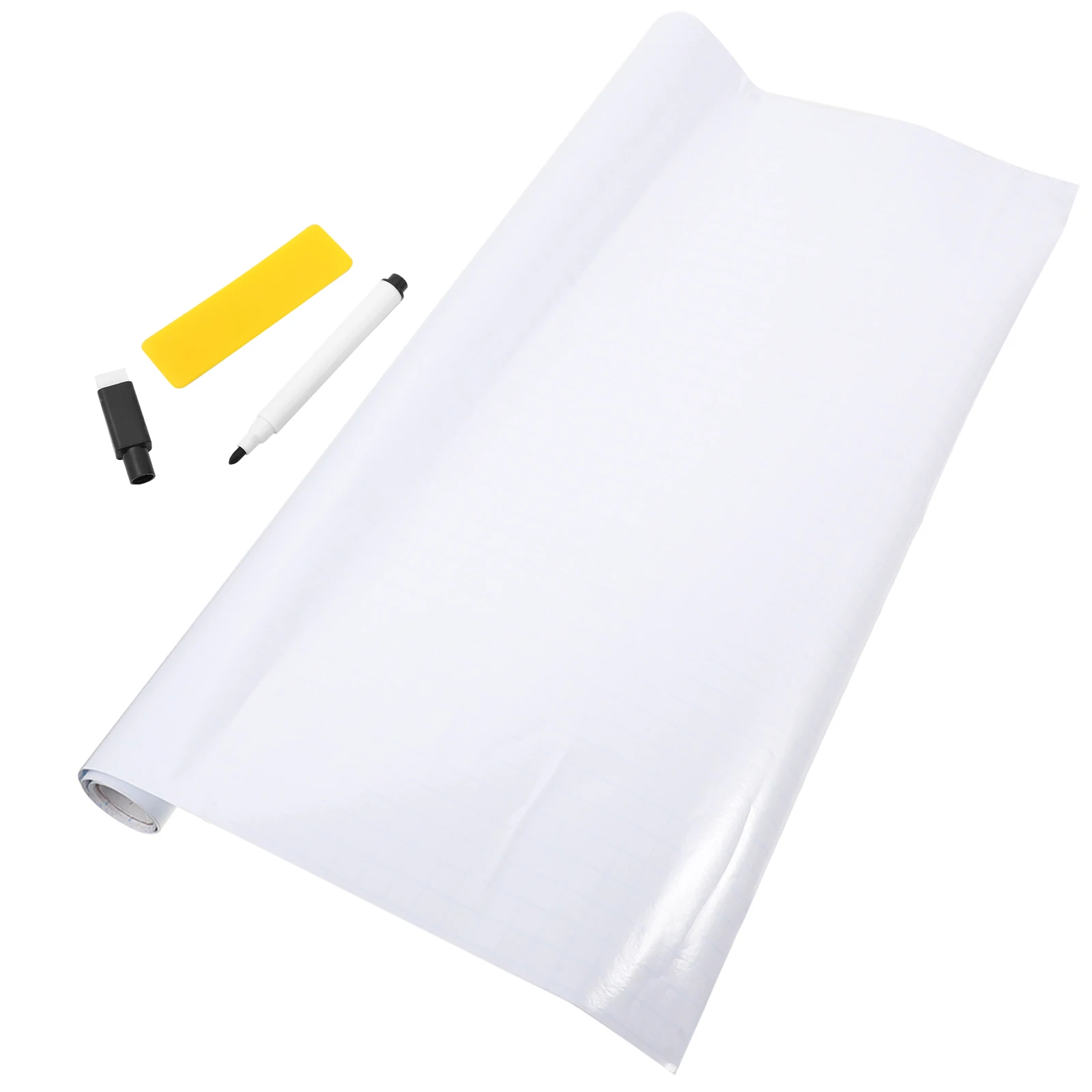 1 set Whiteboard Stickers 45x100cm White Reusable Dry Erase Wall Paper for Classroom Home Teaching Pen Scraper Sheets Display
1 set Whiteboard Stickers 45x100cm White Reusable Dry Erase Wall Paper for Classroom Home Teaching Pen Scraper Sheets Display