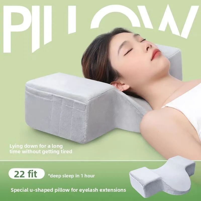 U-shaped Memory Foam False Eyelashes Pillow Ergonomic Curve Neck Pillow Salon Home Eyelash Transplantation Beauty Makeup
U-shaped Memory Foam False Eyelashes Pillow Ergonomic Curve Neck Pillow Salon Home Eyelash Transplantation Beauty Makeup
