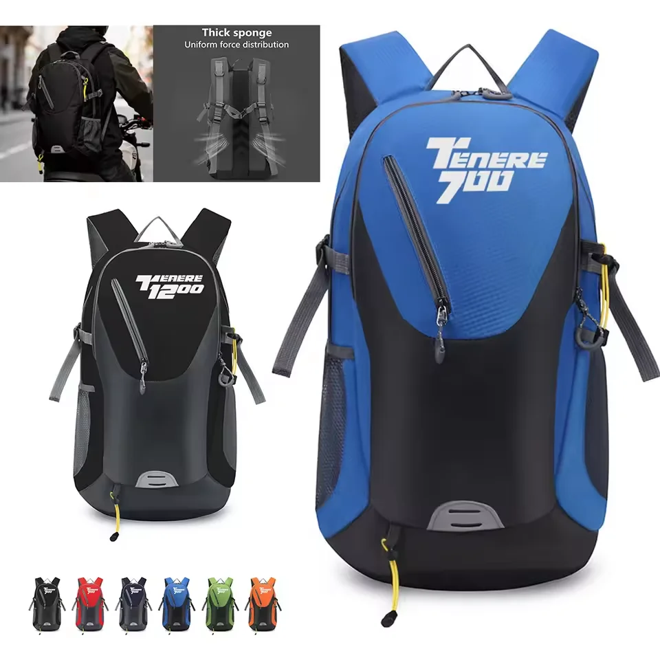 For Yamaha Tenere 700 Tenere 1200 XTZ 700 40L Motorcycle Lightweight Backpack Waterproof Traveling Large Bag Riding Accesssories
For Yamaha Tenere 700 Tenere 1200 XTZ 700 40L Motorcycle Lightweight Backpack Waterproof Traveling Large Bag Riding Accesssories
