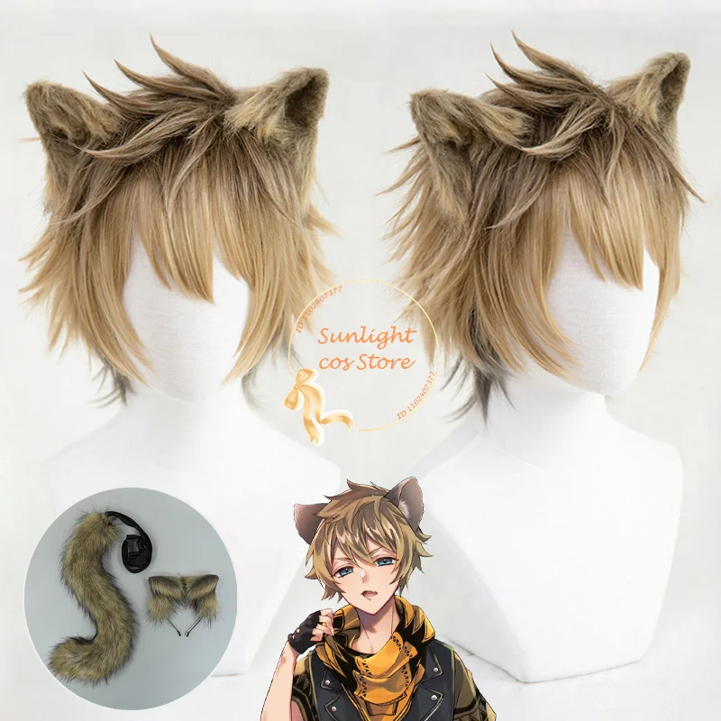 In Stock Anime Ruggie Bucchi Cosplay Wig Short Linen Brown Wig Heat Resistant Synthetic Wigs Party + Wig Cap
In Stock Anime Ruggie Bucchi Cosplay Wig Short Linen Brown Wig Heat Resistant Synthetic Wigs Party + Wig Cap