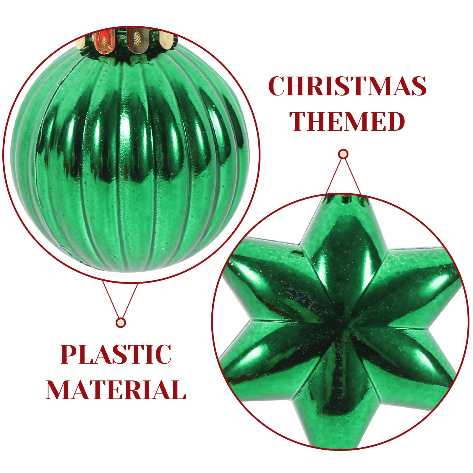 Christmas Balls on Top of The Tree Easy Hanging Xmas Ornaments Small Topper Unique Garden Decor Finial Plastic
Christmas Balls on Top of The Tree Easy Hanging Xmas Ornaments Small Topper Unique Garden Decor Finial Plastic