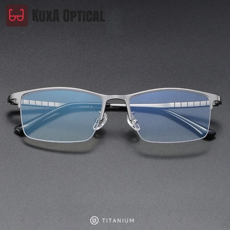 XUKA New Business Square Quality Flexible Titanium Alloy Retro Fashion Eyeglasses Frame 5002 Men's Half Frame Glasses High
XUKA New Business Square Quality Flexible Titanium Alloy Retro Fashion Eyeglasses Frame 5002 Men's Half Frame Glasses High