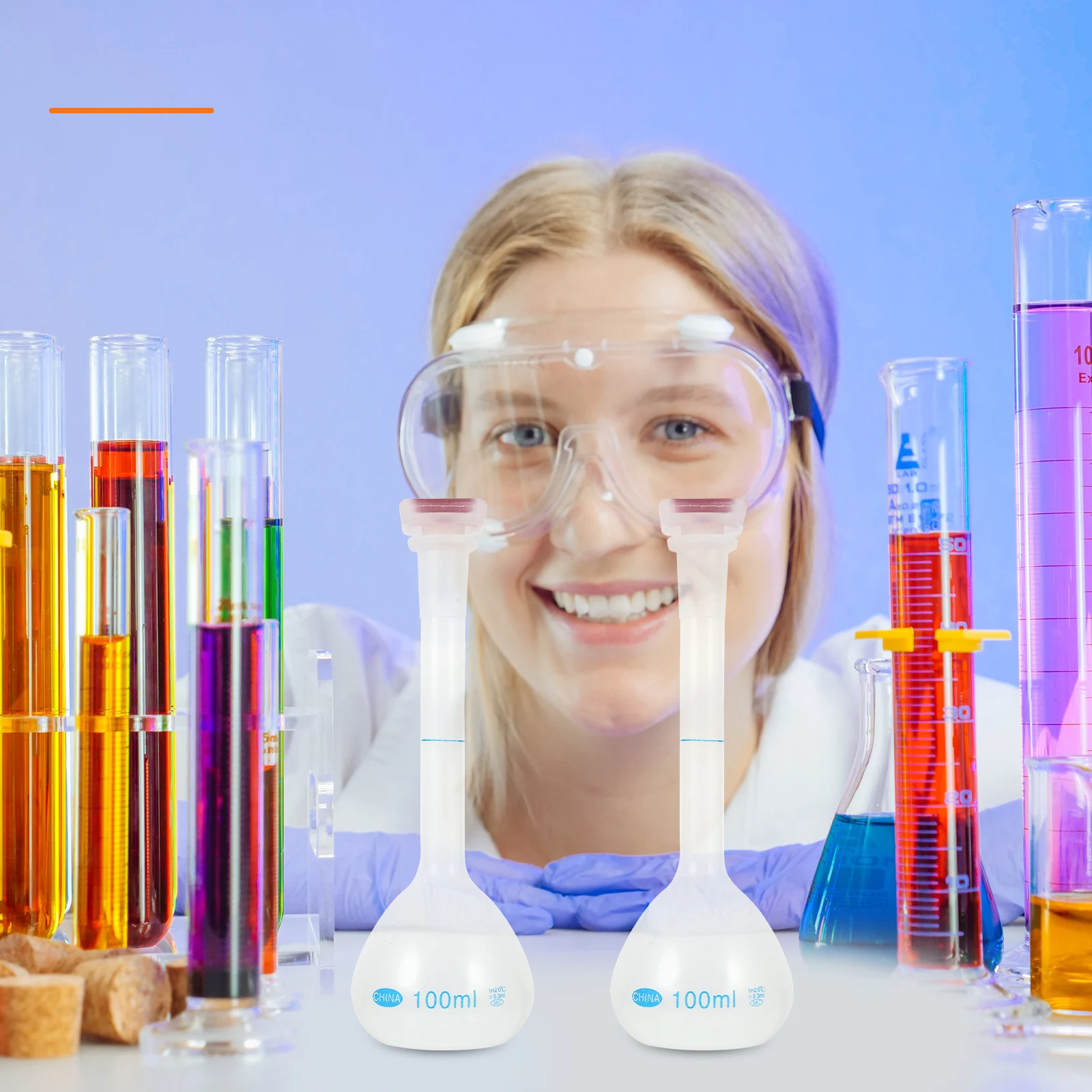 2 Pcs Volumetric Flask Laboratory Supplies Glass Capacity Dispenser Empty Container
2 Pcs Volumetric Flask Laboratory Supplies Glass Capacity Dispenser Empty Container