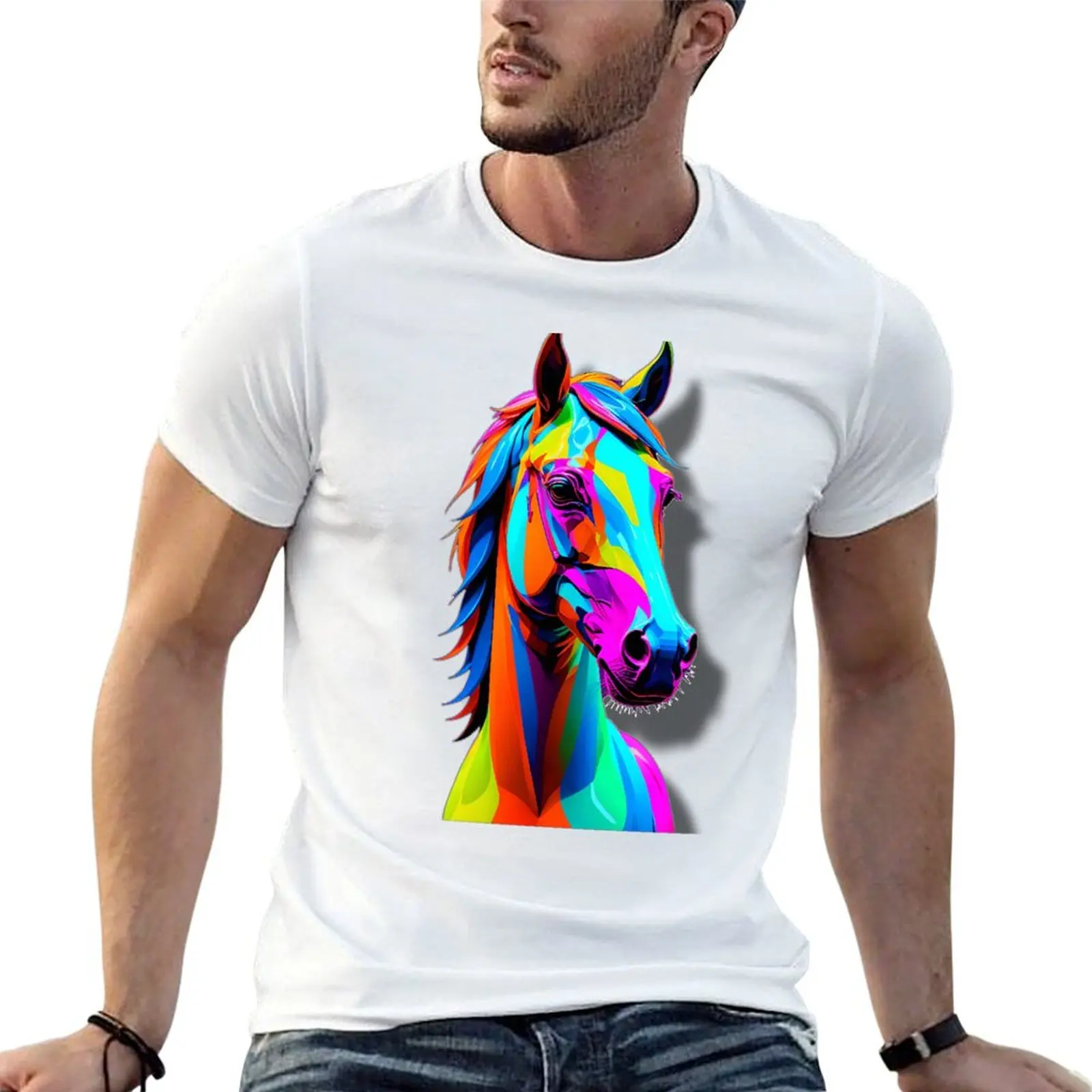 cotton cotton man horse teen shirt Colorful soft t man t for shirts T-Shirt head
cotton cotton man horse teen shirt Colorful soft t man t for shirts T-Shirt head