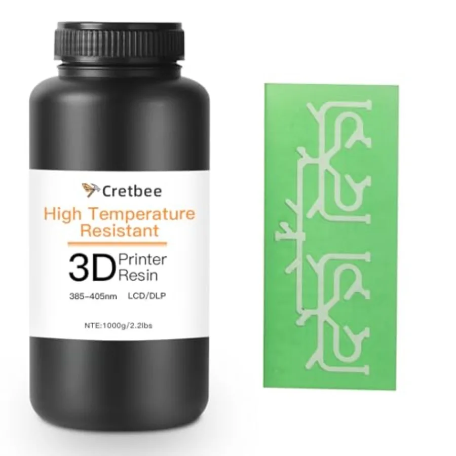 High Temperature 3D Printer Resin for Engineering Industrial Parts Up to 280C High Precision 405nm Photopolymer Resin for DLP/L
High Temperature 3D Printer Resin for Engineering Industrial Parts Up to 280C High Precision 405nm Photopolymer Resin for DLP/L
