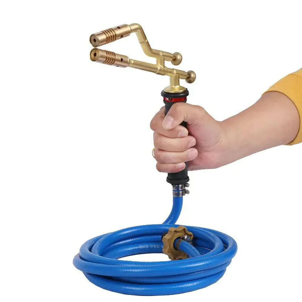 High Temperature Welding Torch Silver Copper Aluminum Welding Tools Propane Gas Torch
High Temperature Welding Torch Silver Copper Aluminum Welding Tools Propane Gas Torch