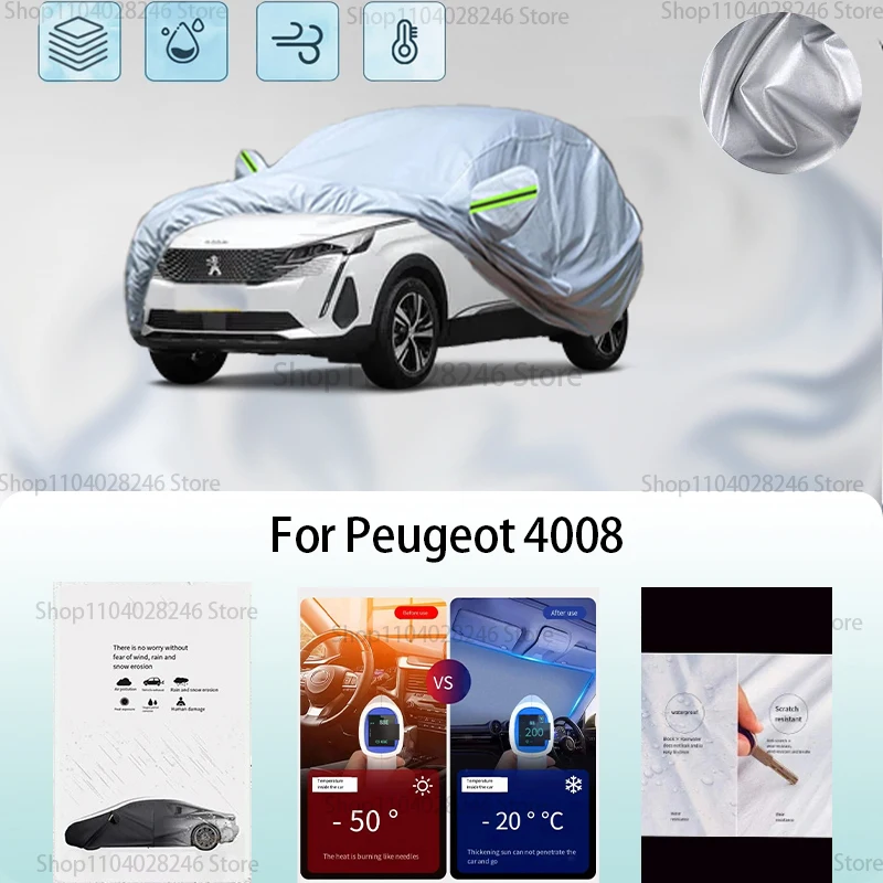 For Peugeot 4008 Car clothing sun protection snow prevention antifreeze car protective cover auto cover
For Peugeot 4008 Car clothing sun protection snow prevention antifreeze car protective cover auto cover