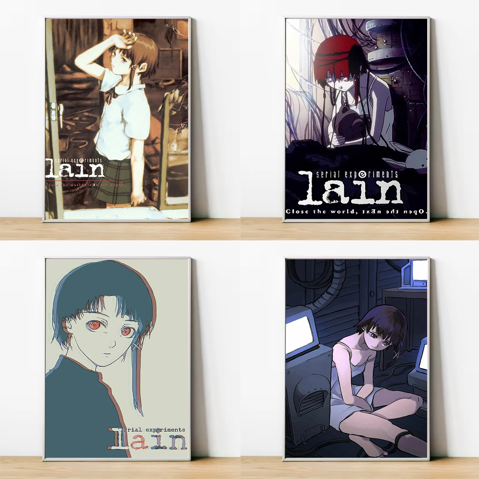 Lain Anime Poster Art Posters for Wall Decororation Home Decor Bedroom Decoration Print Painting on Canvas Decorative Paintings
Lain Anime Poster Art Posters for Wall Decororation Home Decor Bedroom Decoration Print Painting on Canvas Decorative Paintings