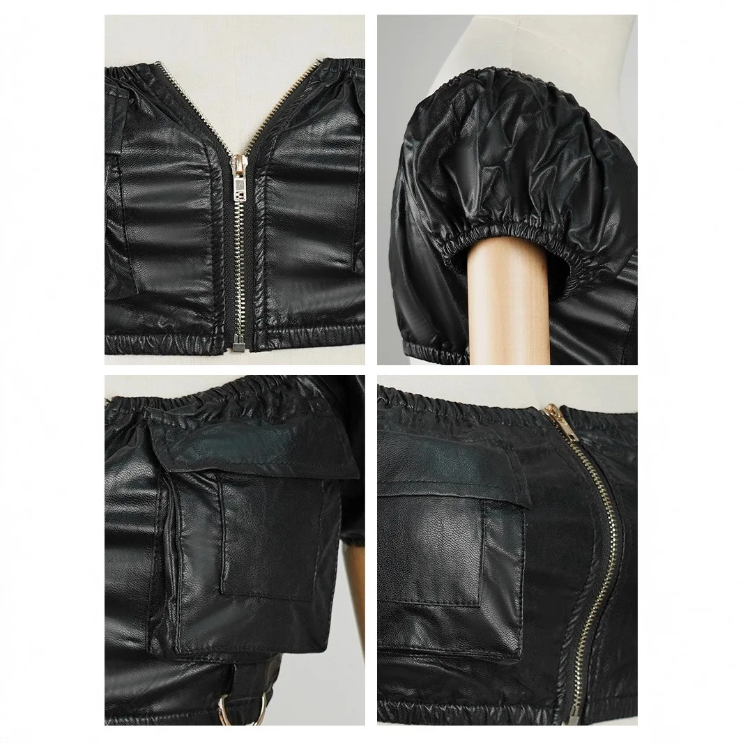 Сексуальный топ-бюстье из искусственной кожи Bla с дизайном на одно плечо, модный трансграничный весенний сезон 2025 года, молодежная длина, модная женская ...
Сексуальный топ-бюстье из искусственной кожи Bla с дизайном на одно плечо, модный трансграничный весенний сезон 2025 года, молодежная длина, модная женская ...