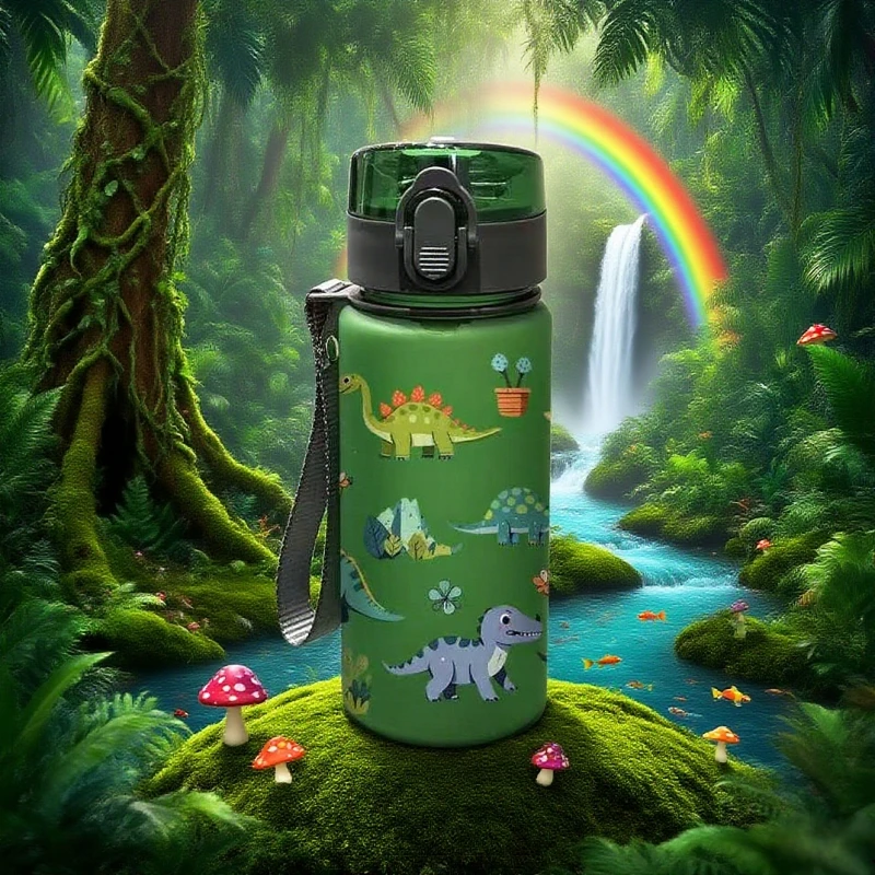 Бутылка для воды с 3D-принтом и рисунком динозавра на 500 мл: яркий принт динозавра, пищевой материал, идеально подходит для ежедневного использования детей
Бутылка для воды с 3D-принтом и рисунком динозавра на 500 мл: яркий принт динозавра, пищевой материал, идеально подходит для ежедневного использования детей
