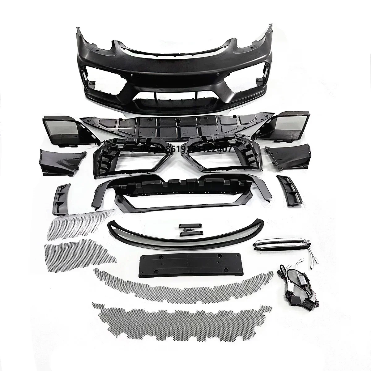 Auto Body Systems Car Parts Body Kit Front Bumper Assembly with Grill for 718/981upgrade to GT4 Style Body Kits
Auto Body Systems Car Parts Body Kit Front Bumper Assembly with Grill for 718/981upgrade to GT4 Style Body Kits
