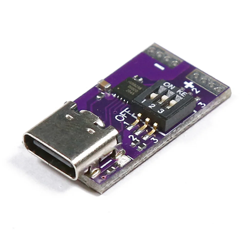 5V-20V 5A DC Voltage Type-C DC 100W Maximum Power Charging Module PD Fast Charger Decoy Poll Detector Charging Module
5V-20V 5A DC Voltage Type-C DC 100W Maximum Power Charging Module PD Fast Charger Decoy Poll Detector Charging Module