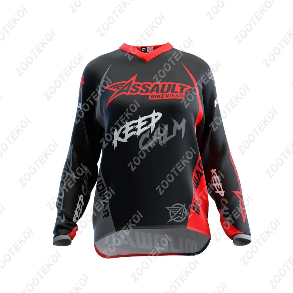 Assault Bike Wear Female Mountain Bike Downhill Jersey Enduro Cross-country Motorcycle Gear Mtb Dh Cycling Jersey Breathable
Assault Bike Wear Female Mountain Bike Downhill Jersey Enduro Cross-country Motorcycle Gear Mtb Dh Cycling Jersey Breathable