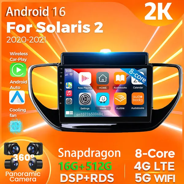 Android 16 Qualcomm Car Radio For Solaris 2 2020 - 2021 Player Multimedia GPS Navigation Stereo CarPlay Auto Video BT 360 Camera
Android 16 Qualcomm Car Radio For Solaris 2 2020 - 2021 Player Multimedia GPS Navigation Stereo CarPlay Auto Video BT 360 Camera