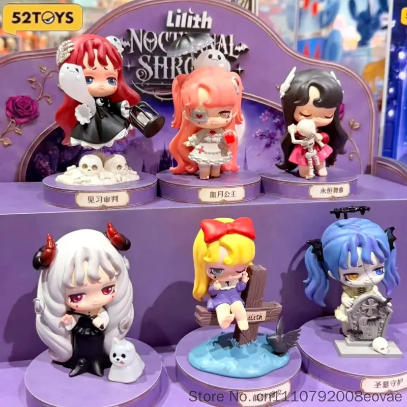 New Genuine 52toys Lilith Midnight Shadow Blind Box Gothic Dark Style Figure Ornament Trendy Collectible Doll Model Creative Toy
New Genuine 52toys Lilith Midnight Shadow Blind Box Gothic Dark Style Figure Ornament Trendy Collectible Doll Model Creative Toy